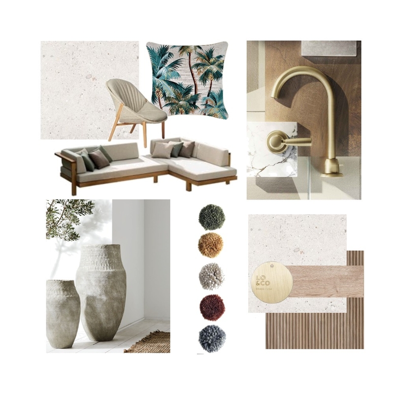 Neutrals with a splash of colour Mood Board by Lyudzz_Design on Style Sourcebook