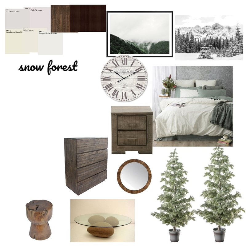 snow forest Mood Board by feeqa on Style Sourcebook