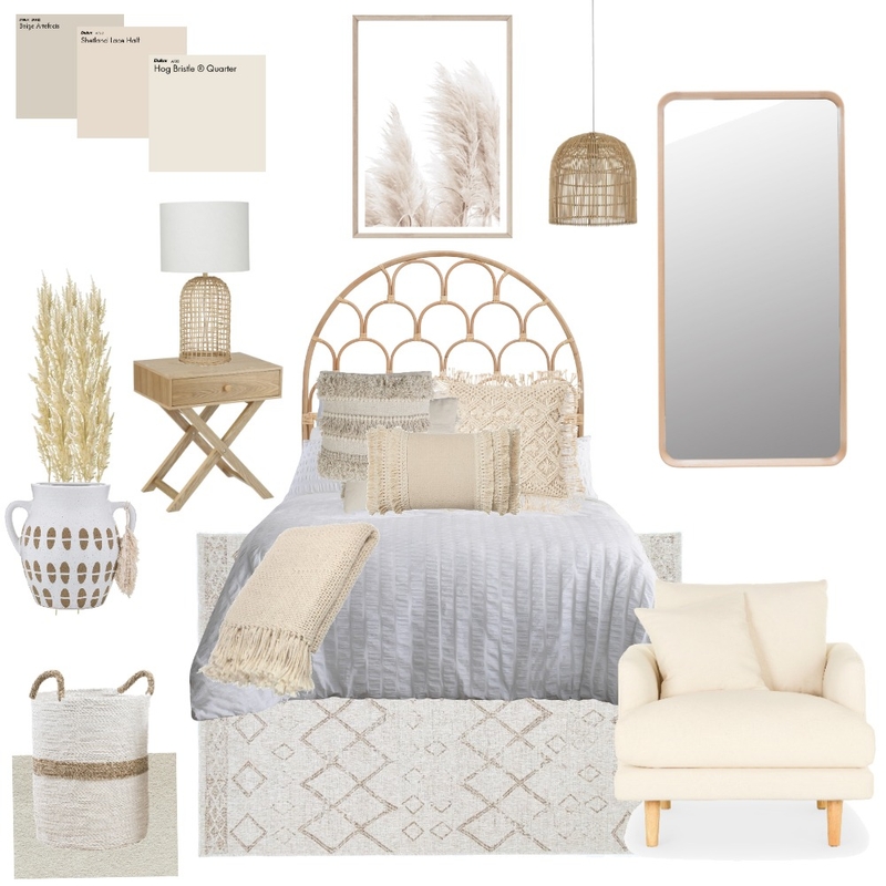 Amy Bedroom Mood Board by Lauren Hooligan on Style Sourcebook