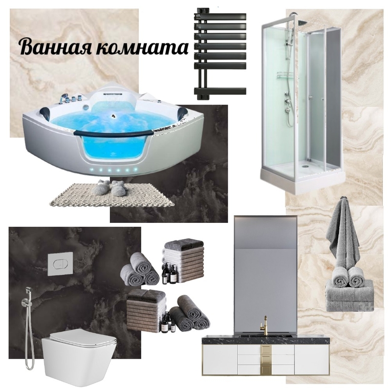 Ванная комната Mood Board by Akula_russ on Style Sourcebook