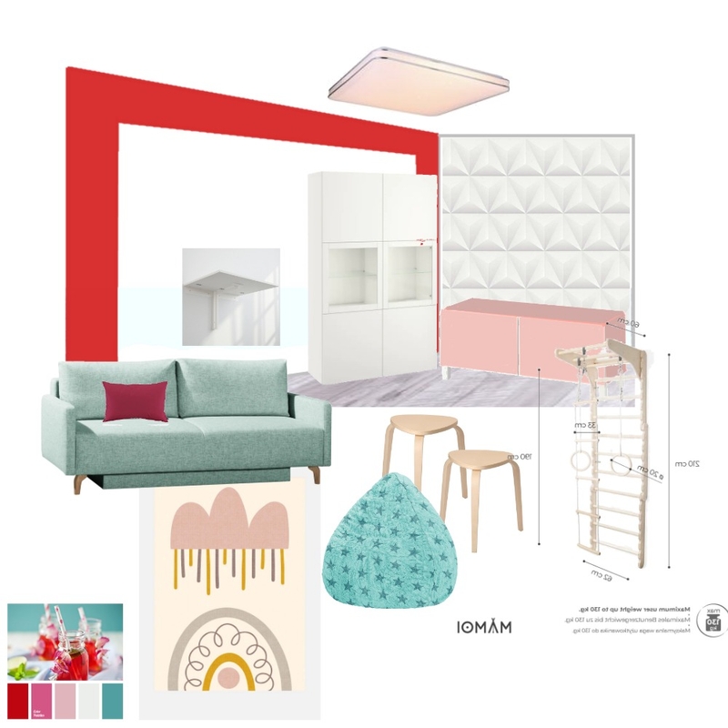 Kinderzimmer Mädchen Mood Board by n_freestyle on Style Sourcebook