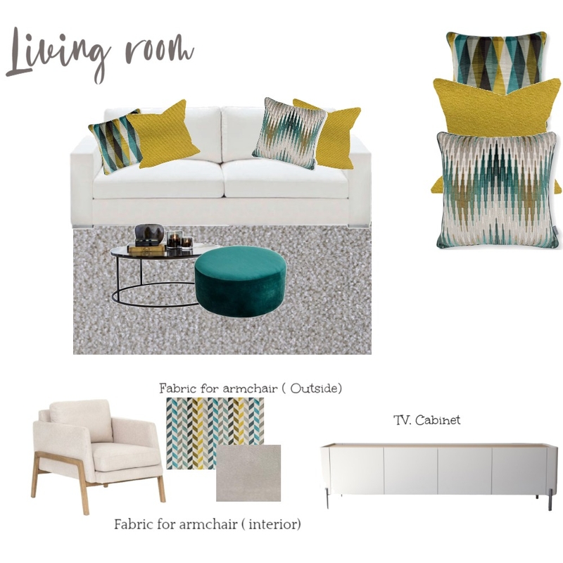 Living Room_SC Mood Board by Interior Design Algarve on Style Sourcebook