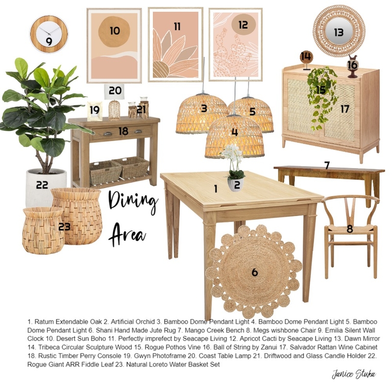 Moodboard_DiningArea Mood Board by JaniceStuka on Style Sourcebook