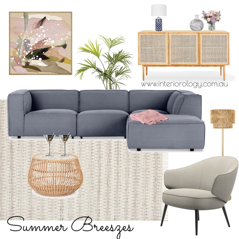 Lounge Lovers Summer Breezes Mood Board by interiorology on Style Sourcebook