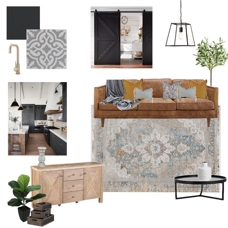 Modern Farmhouse Mood Board by Breannen-Faye Guegan-Hill on Style Sourcebook