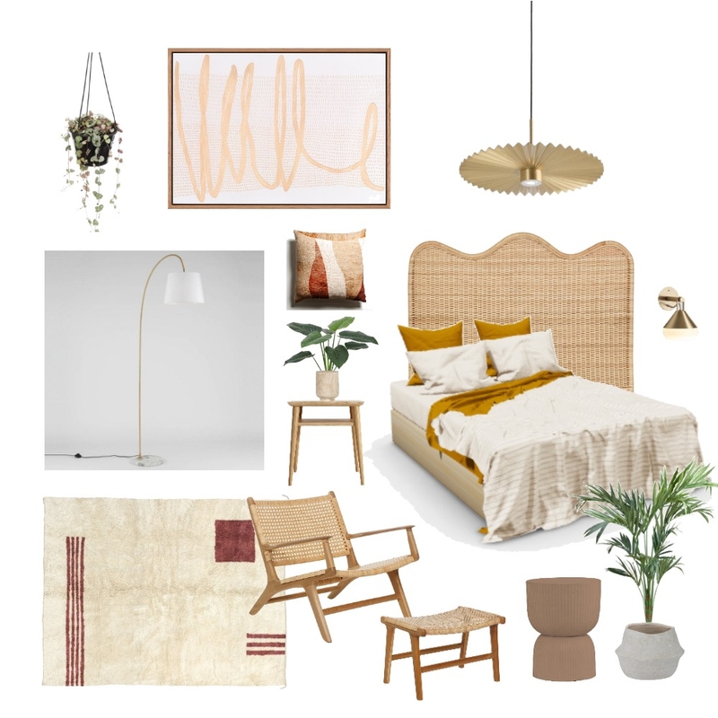 Moroccan Contemp Bed Mood Board by stephanient on Style Sourcebook