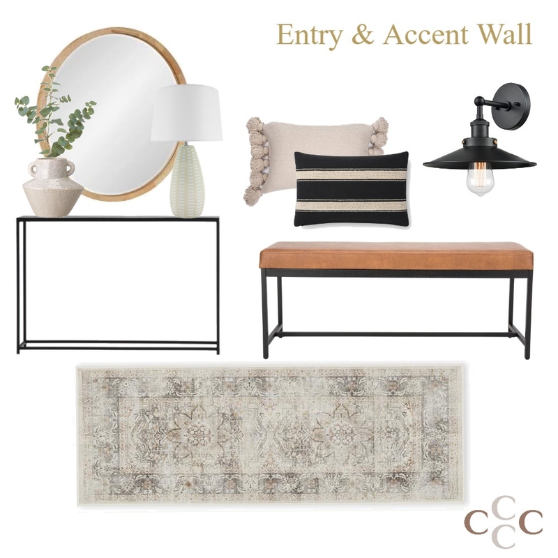 Kirby - Entry & Accent Wall Mood Board by Sarah Beairsto on Style Sourcebook