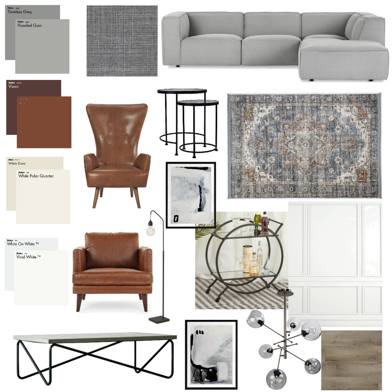 Tylers livingroom Mood Board by karri.lili on Style Sourcebook