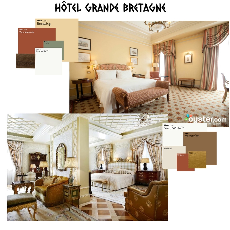 Hôtel Grande Bretagne Mood Board by katrinemasson on Style Sourcebook