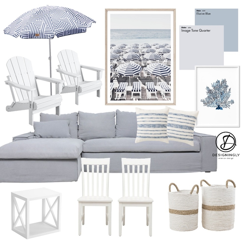 Hamptons Easy Mood Board by Designingly Co on Style Sourcebook