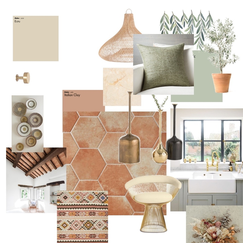 International Tuscan Farmhouse Mood Board by Susanne Zintl on Style Sourcebook