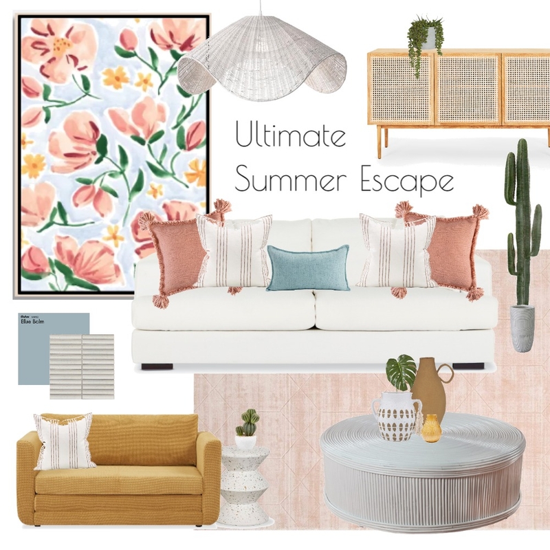 blooming summer edited Mood Board by Vicki Doidge Designs on Style Sourcebook