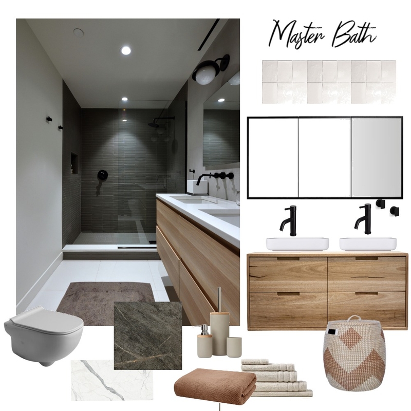 Ilke Master Bath Mood Board by LejlaThome on Style Sourcebook