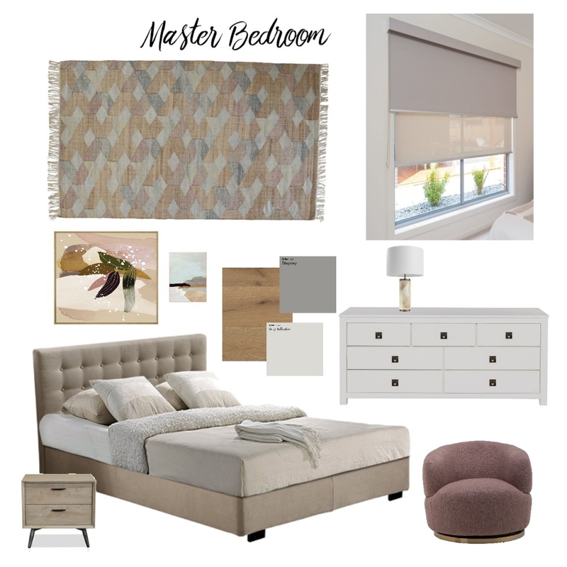 Ilke Master Bedroom Mood Board by LejlaThome on Style Sourcebook