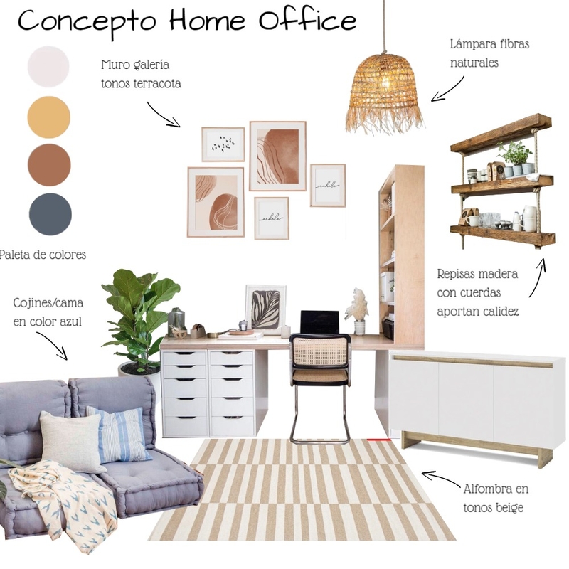 Home Office Mood Board by caropieper on Style Sourcebook