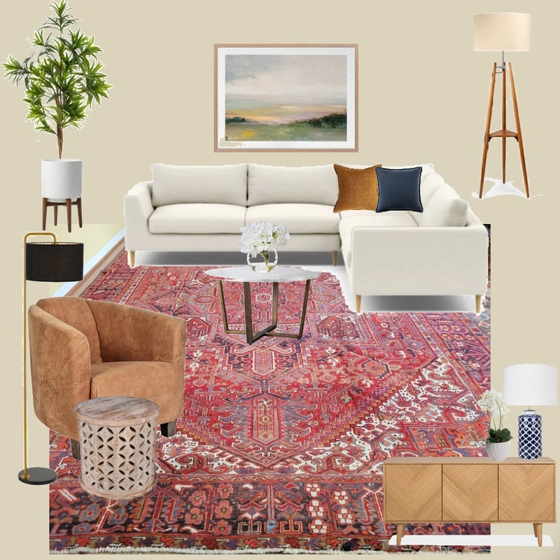 living room heriz Mood Board by Jaleh on Style Sourcebook