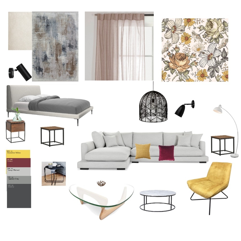 living room Mood Board by amira magdy on Style Sourcebook