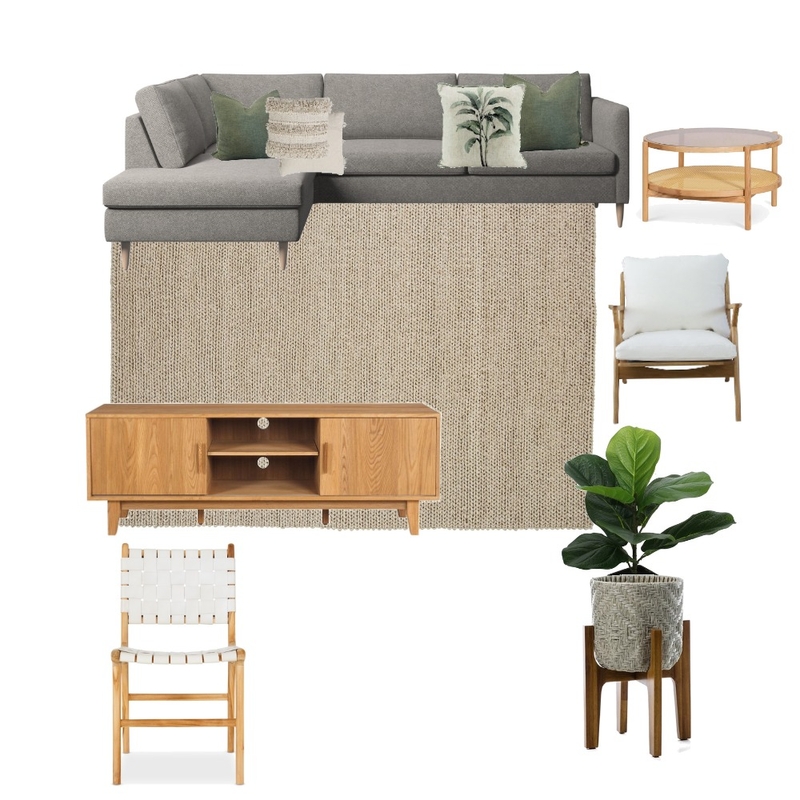 Coastal Living Room Mood Board by LC Styling on Style Sourcebook