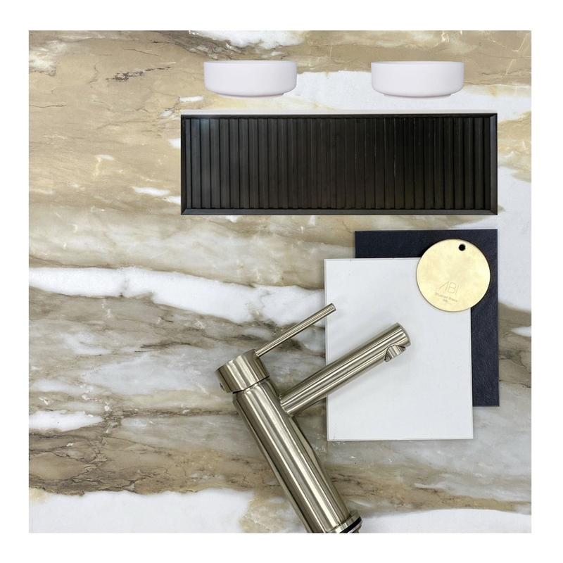 Black and Gold Bathroom Mood Board by ameliarogers on Style Sourcebook