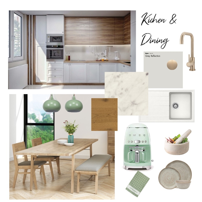 Ilke kichen and dining moodboard Mood Board by LejlaThome on Style Sourcebook