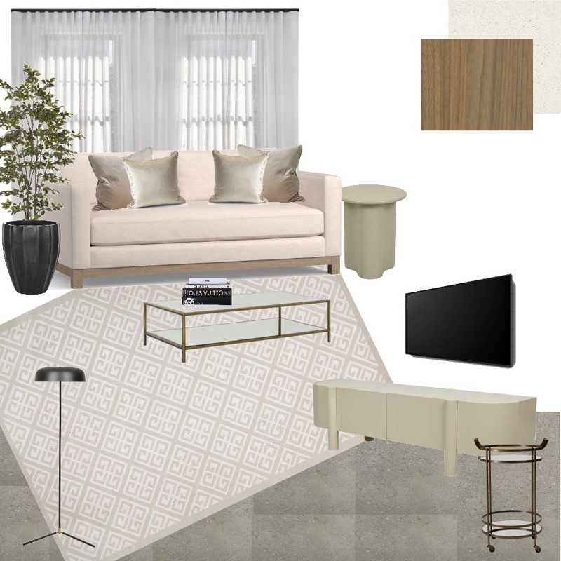 HAWKE - Draft Concepts Art Deco Living Mood Board by Kahli Jayne Designs on Style Sourcebook