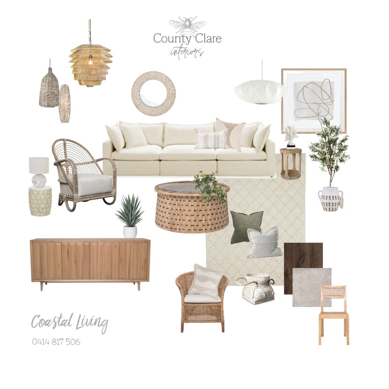 Coastal Living Mood Board by Josie Bowers on Style Sourcebook