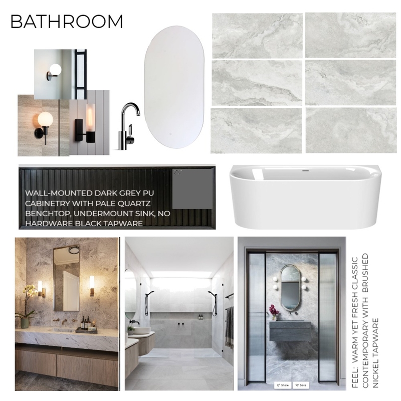 Bathroom Mood Board by goldfish88 on Style Sourcebook