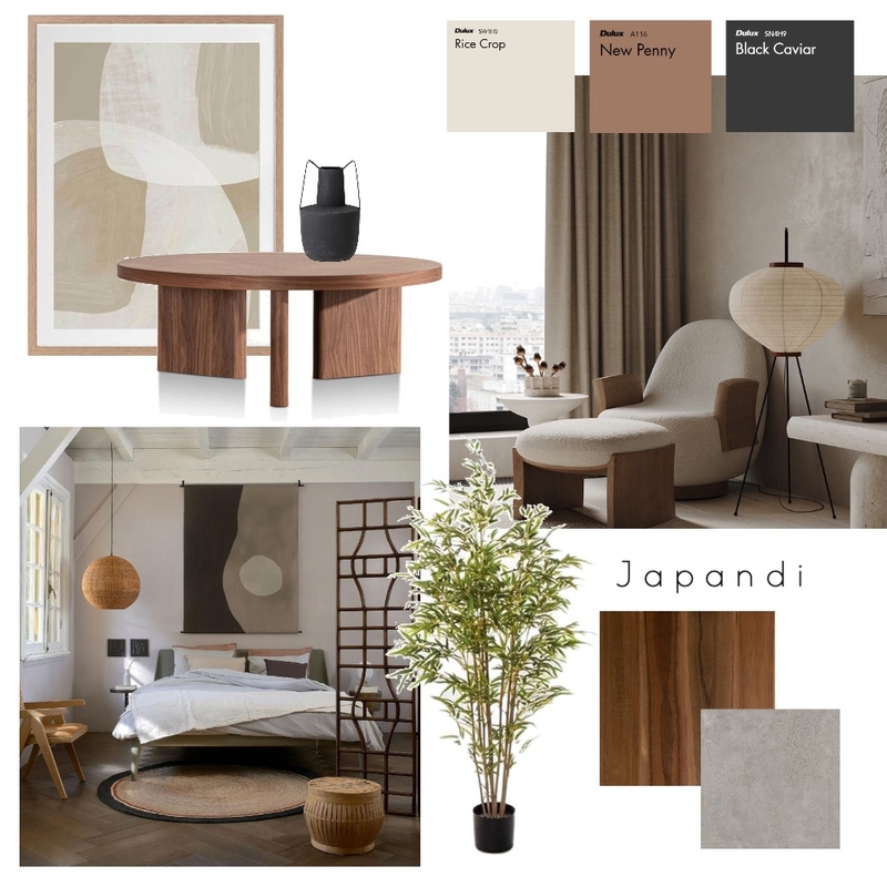 Japandi Mood Board by laurenelle on Style Sourcebook