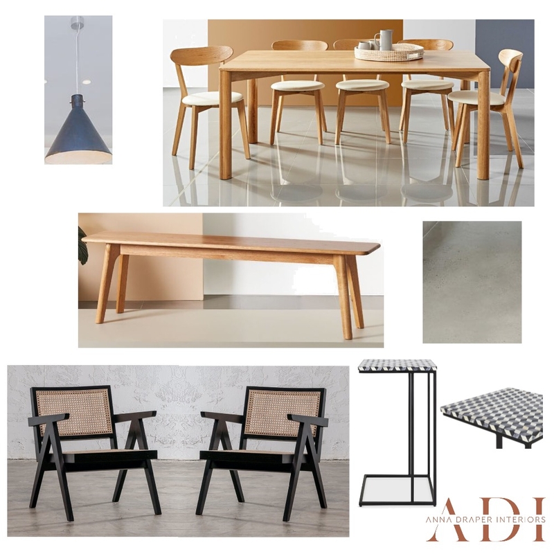 HU - Dining Room 1 Mood Board by Anna Draper Interiors on Style Sourcebook