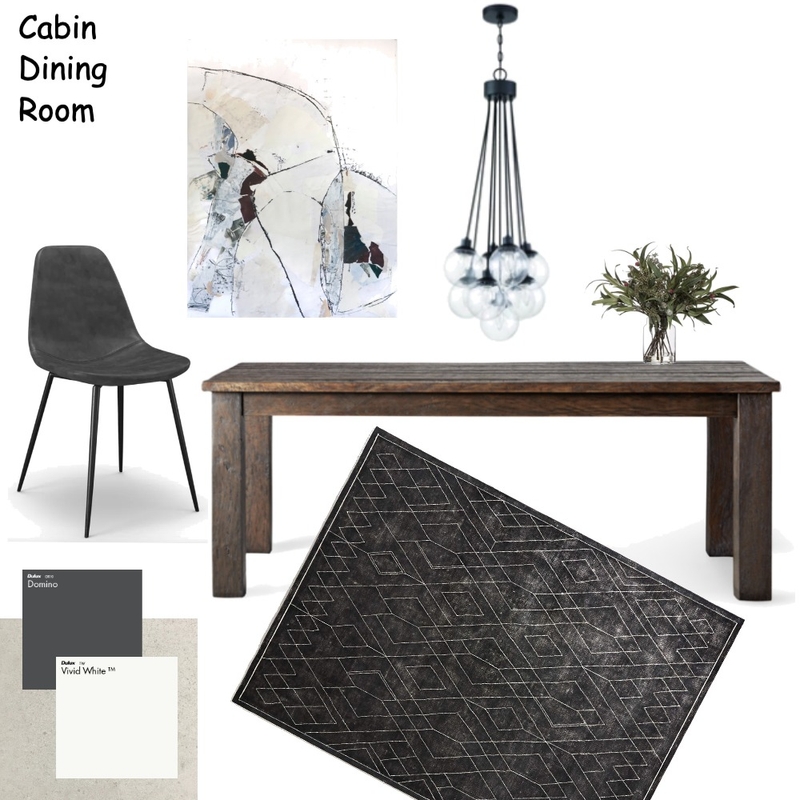 Cabin Dining Room Mood Board by jlw240 on Style Sourcebook