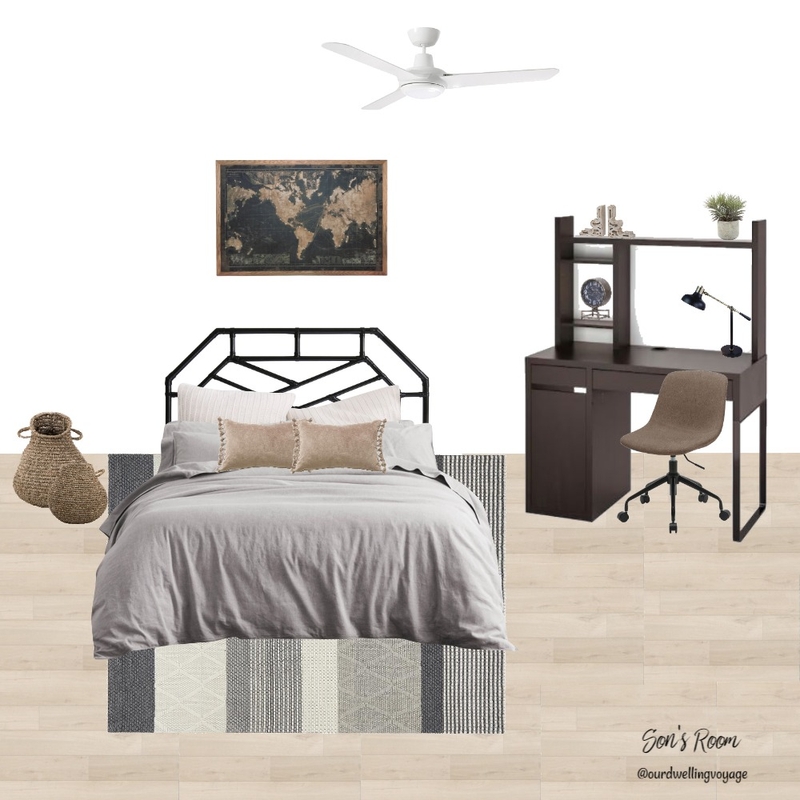 Drake's Room 1 Mood Board by Casa Macadamia on Style Sourcebook