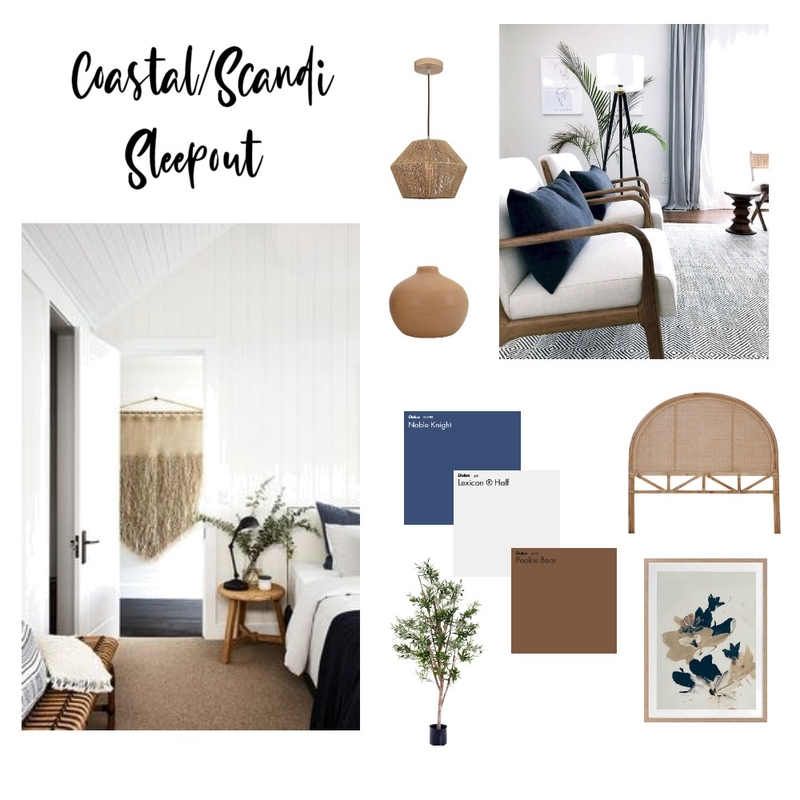 Coastal/scandi Sleepout Mood Board by Joybird on Style Sourcebook