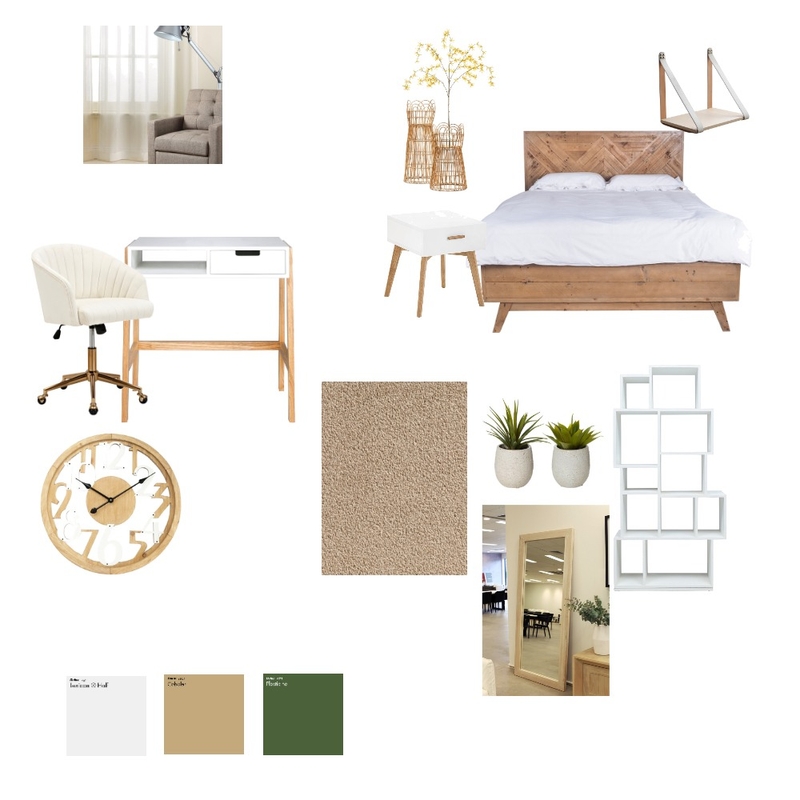 Complimentary Study Mood Board by elamntando on Style Sourcebook