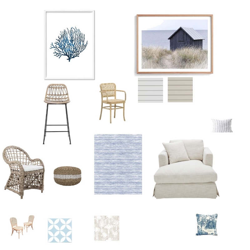 Hamptons Mood Board by Melissa Kelly on Style Sourcebook