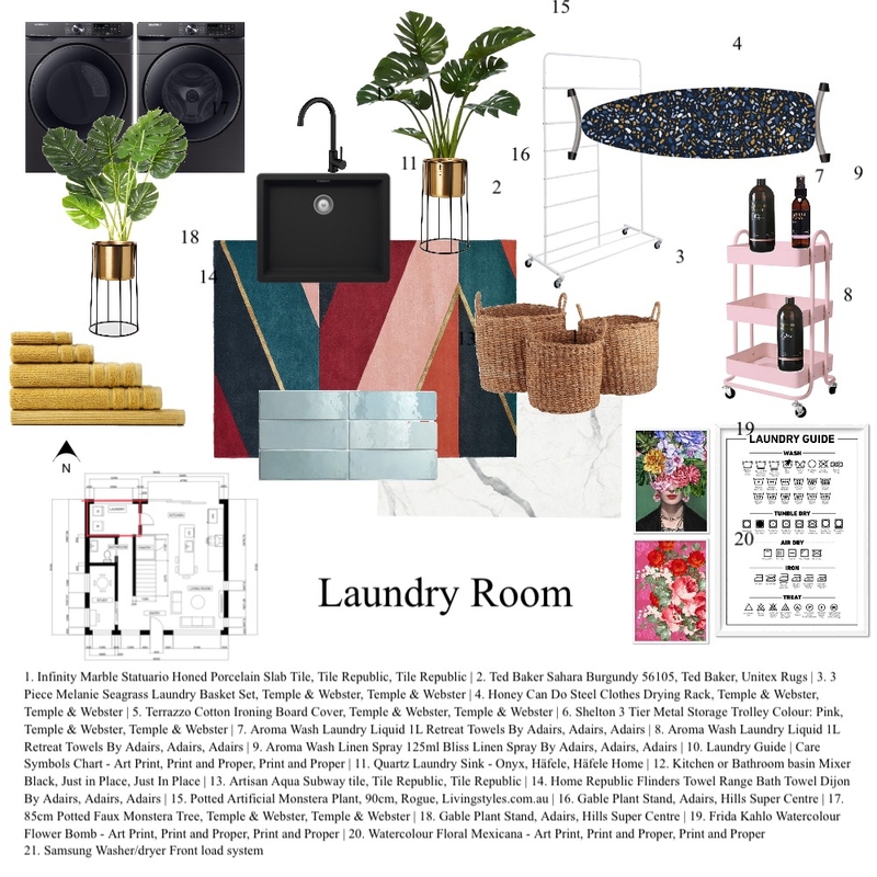 Laundry Moodboard Mood Board by ShaHAUS on Style Sourcebook