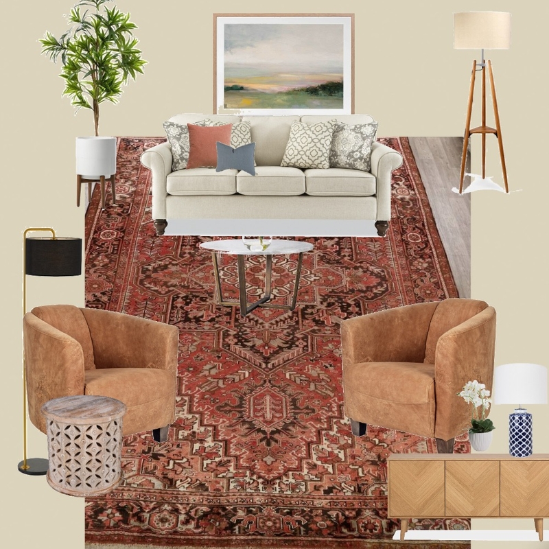 living room heriz Mood Board by Jaleh on Style Sourcebook