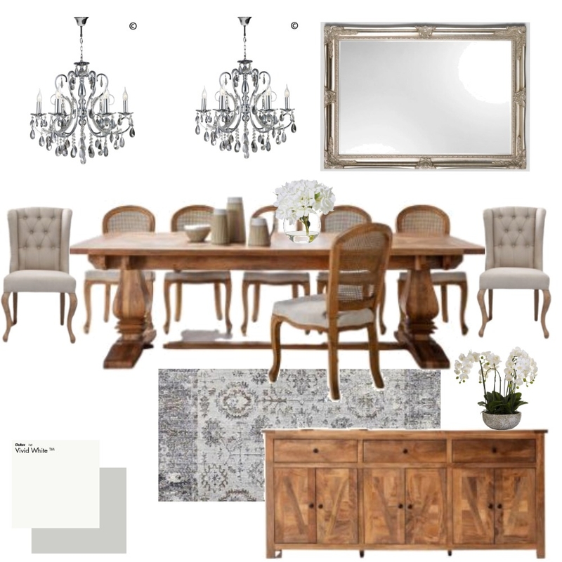 Ainsley entry & dining Mood Board by Ledonna on Style Sourcebook