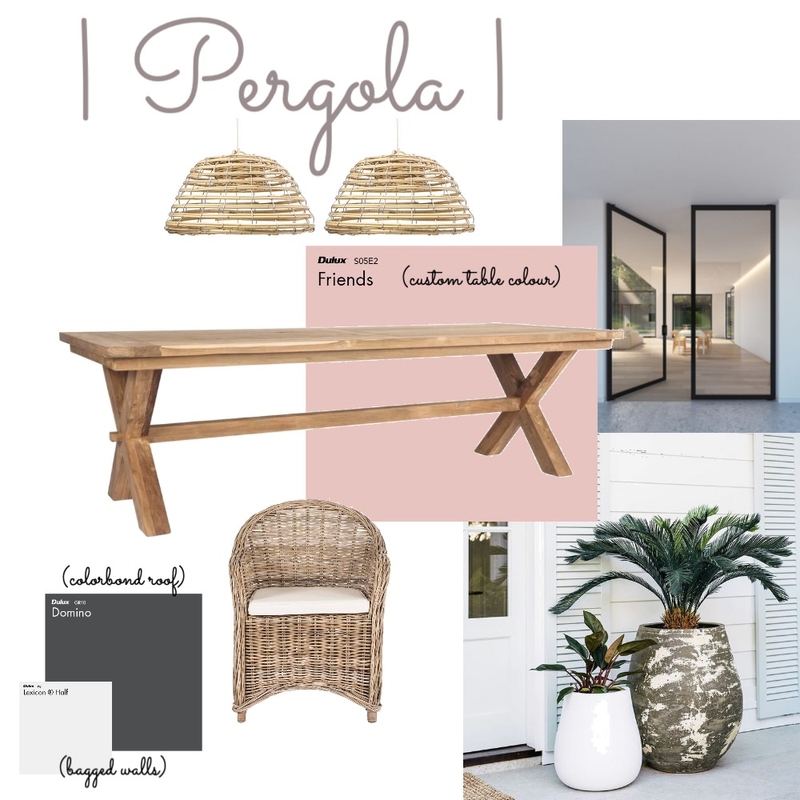 Outdoor pergola Mood Board by jensimps on Style Sourcebook