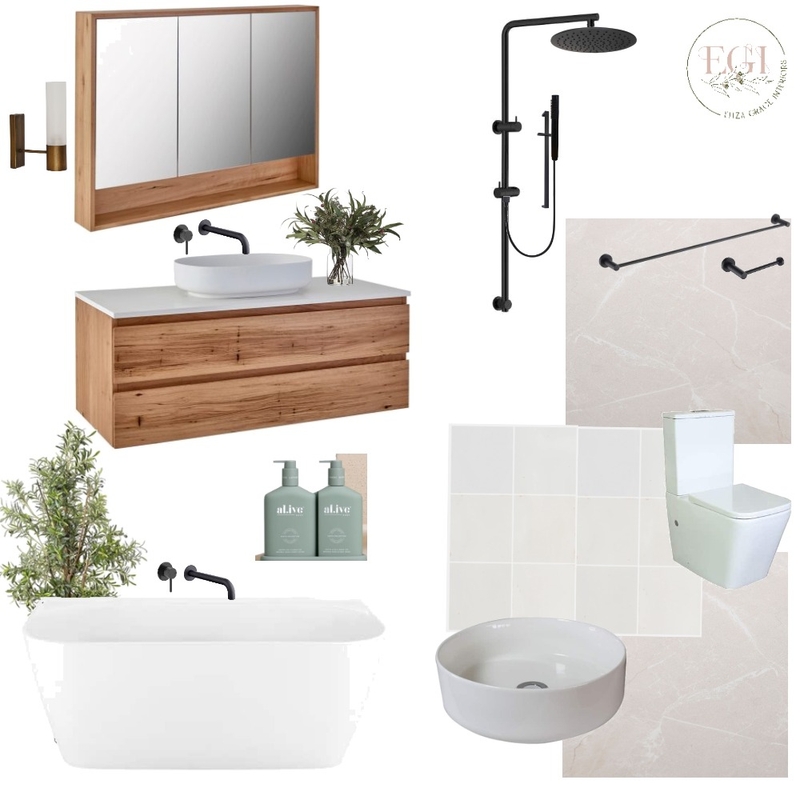 Daena Wet Areas Mood Board by Eliza Grace Interiors on Style Sourcebook