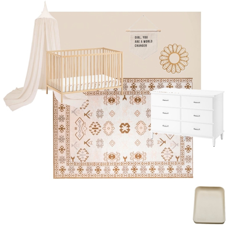 Nursery Mood Board by Jessi Abass on Style Sourcebook