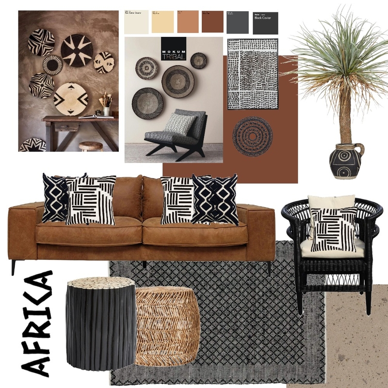 Final Africa Mood Board by Maihuong on Style Sourcebook