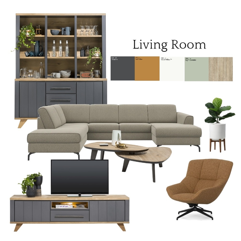 Living Room 1 Mood Board by CViljoen on Style Sourcebook