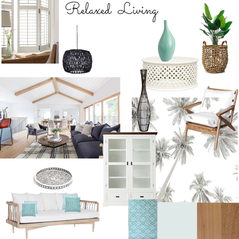 Relaxed Living Mood Board by Cathyd on Style Sourcebook