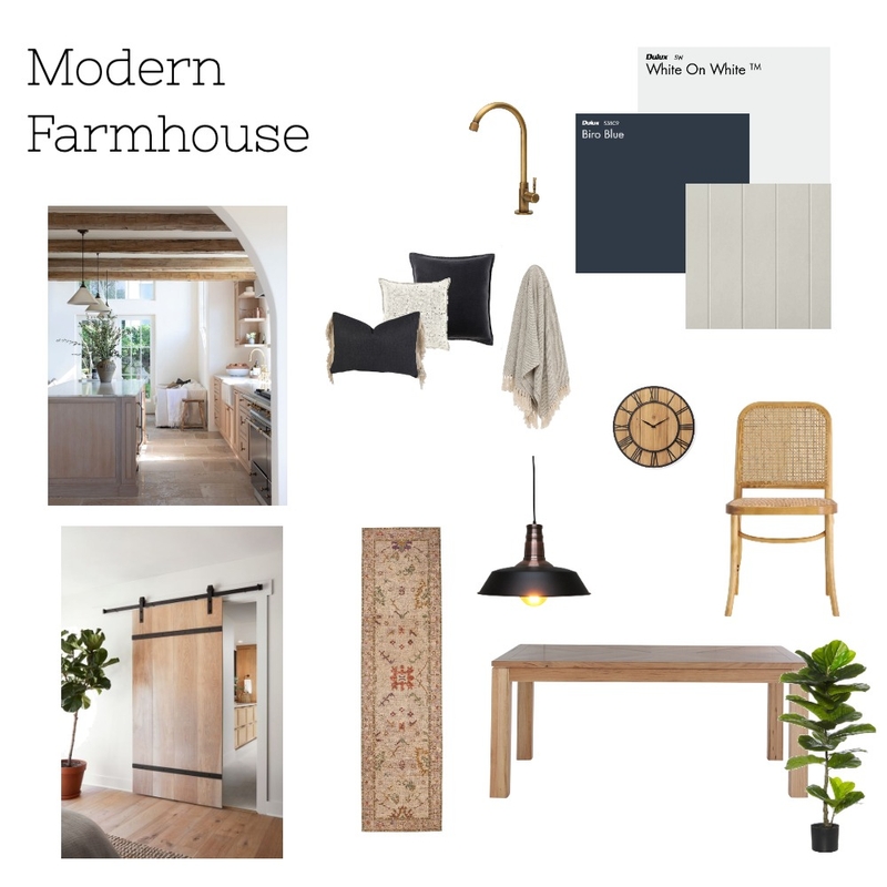 Modern Farmhouse Mood Board by MT Interiors on Style Sourcebook