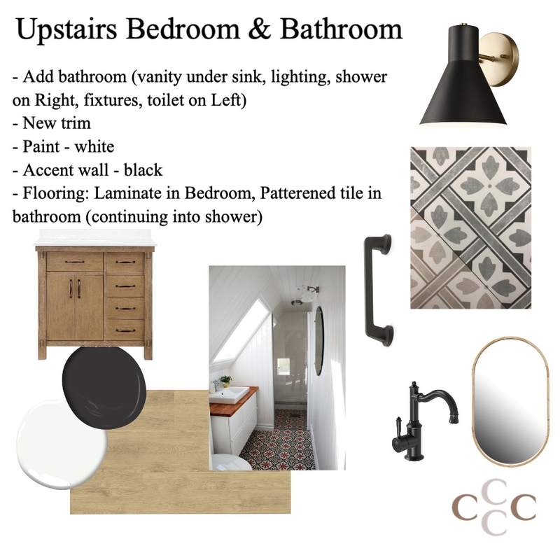 West Century Home - Upstairs Bedroom Mood Board by CC Interiors on Style Sourcebook