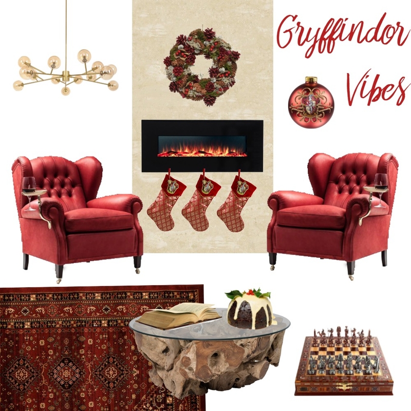 Gryffindor Vibes Mood Board by Alessia Malara on Style Sourcebook