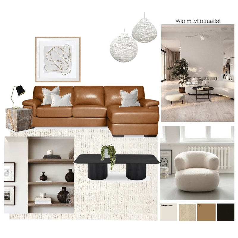 Warm Minimalist Mood Board by laurenaughton on Style Sourcebook