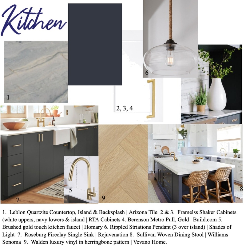 Kitchen Mood Board by Nancy Deanne on Style Sourcebook