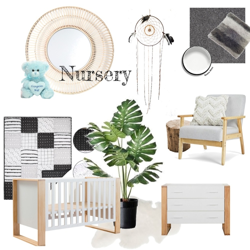 Nursery Mood Board by Tina on Style Sourcebook