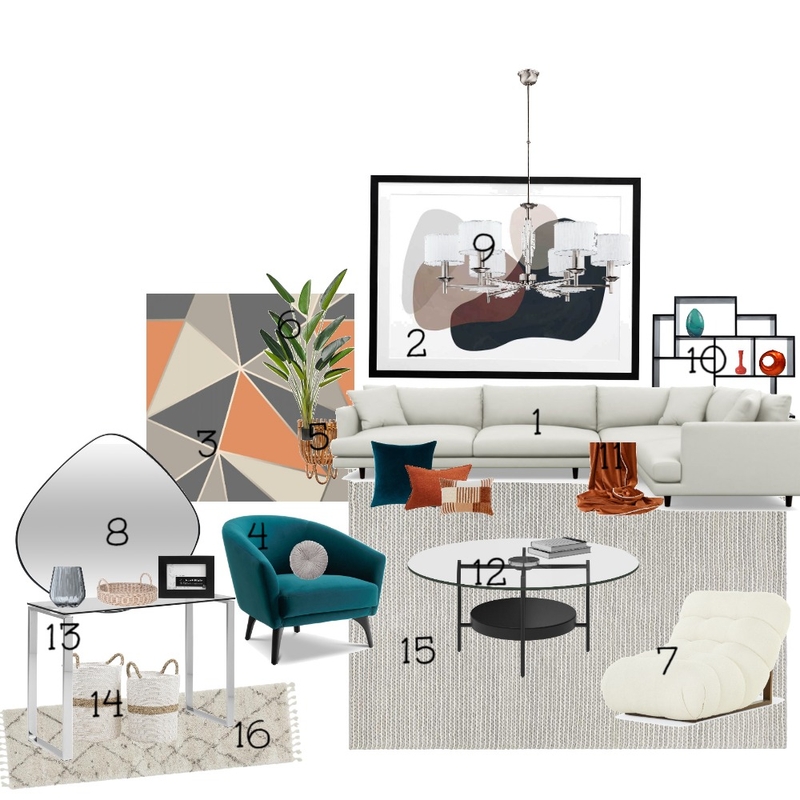 LIVING ROOM Mood Board by siamz on Style Sourcebook